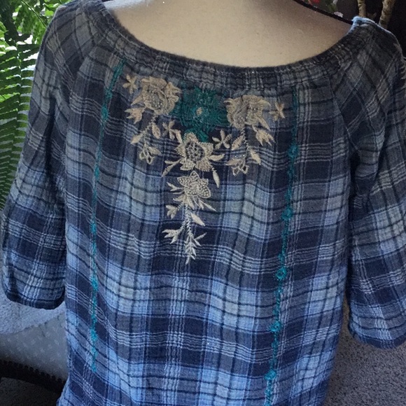 GUC Johnny Was Workshop Peasant Blouse - Picture 4 of 6